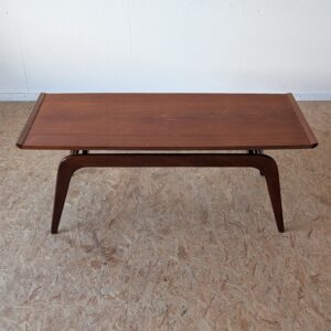 Table basse teck scandinave années 60