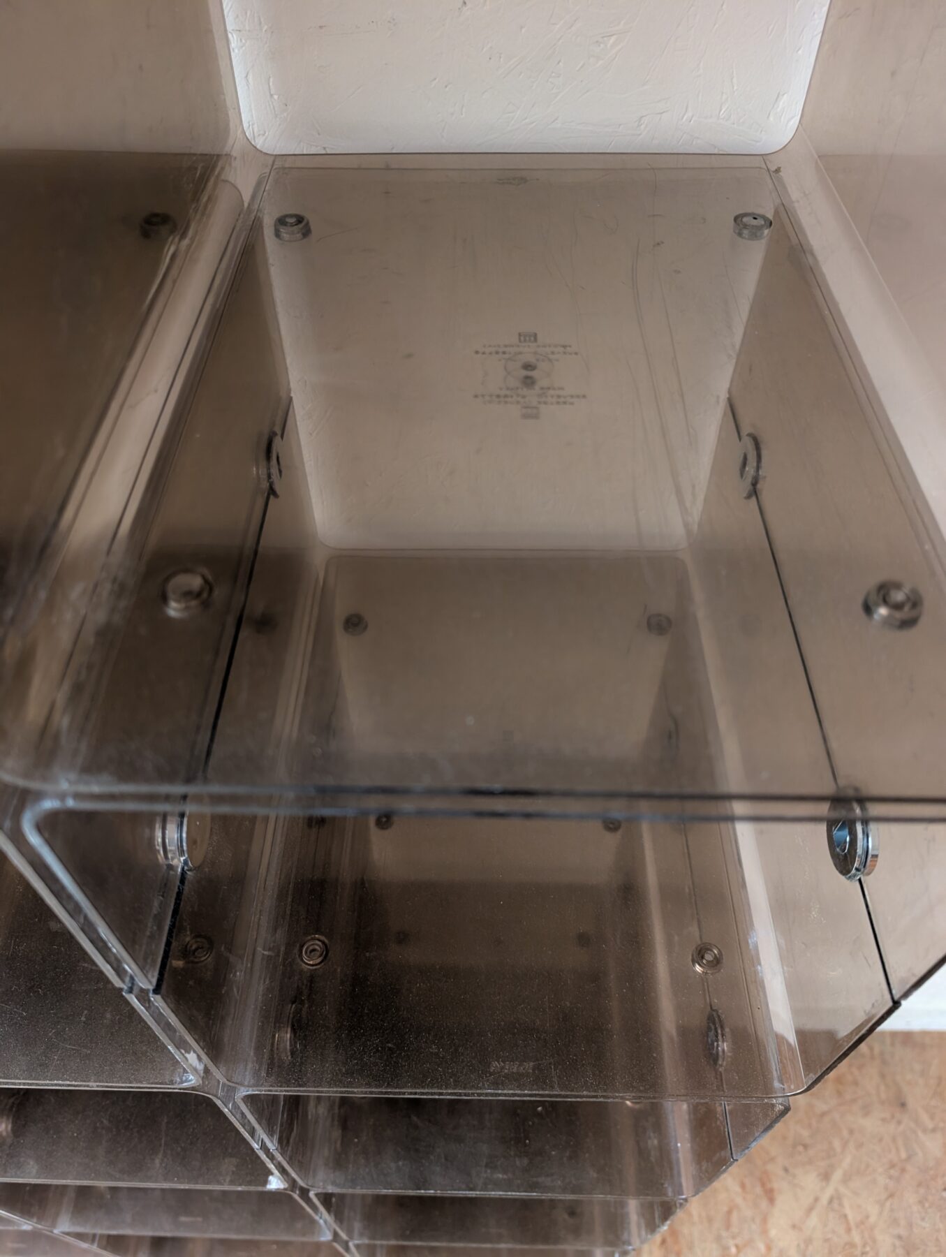 Ensemble de 42 cases Plexiglass à moduler, années 70, Italie – Image 14