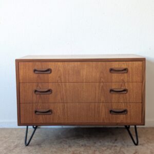 Commode teck G-Plan années 60/70