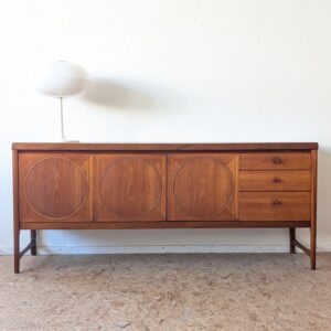 Enfilade teck Nathan "Circle" des années 60/70