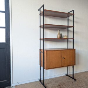 Ensemble mural teck modulable vintage