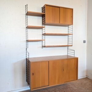 Ensemble mural original STRING par Nisse Strinning années 60, Suède.