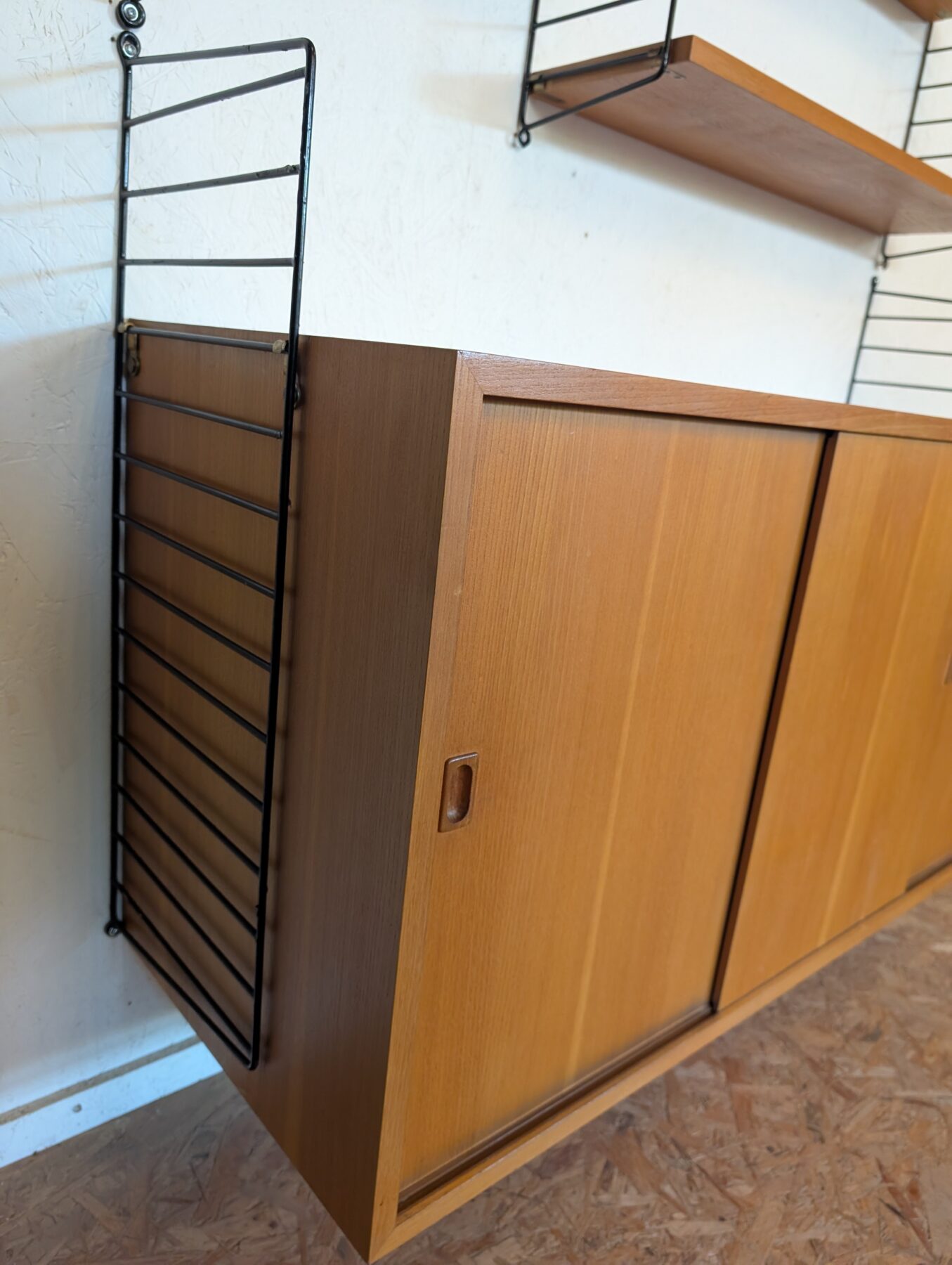 Ensemble mural original STRING par Nisse Strinning années 60, Suède. – Image 5