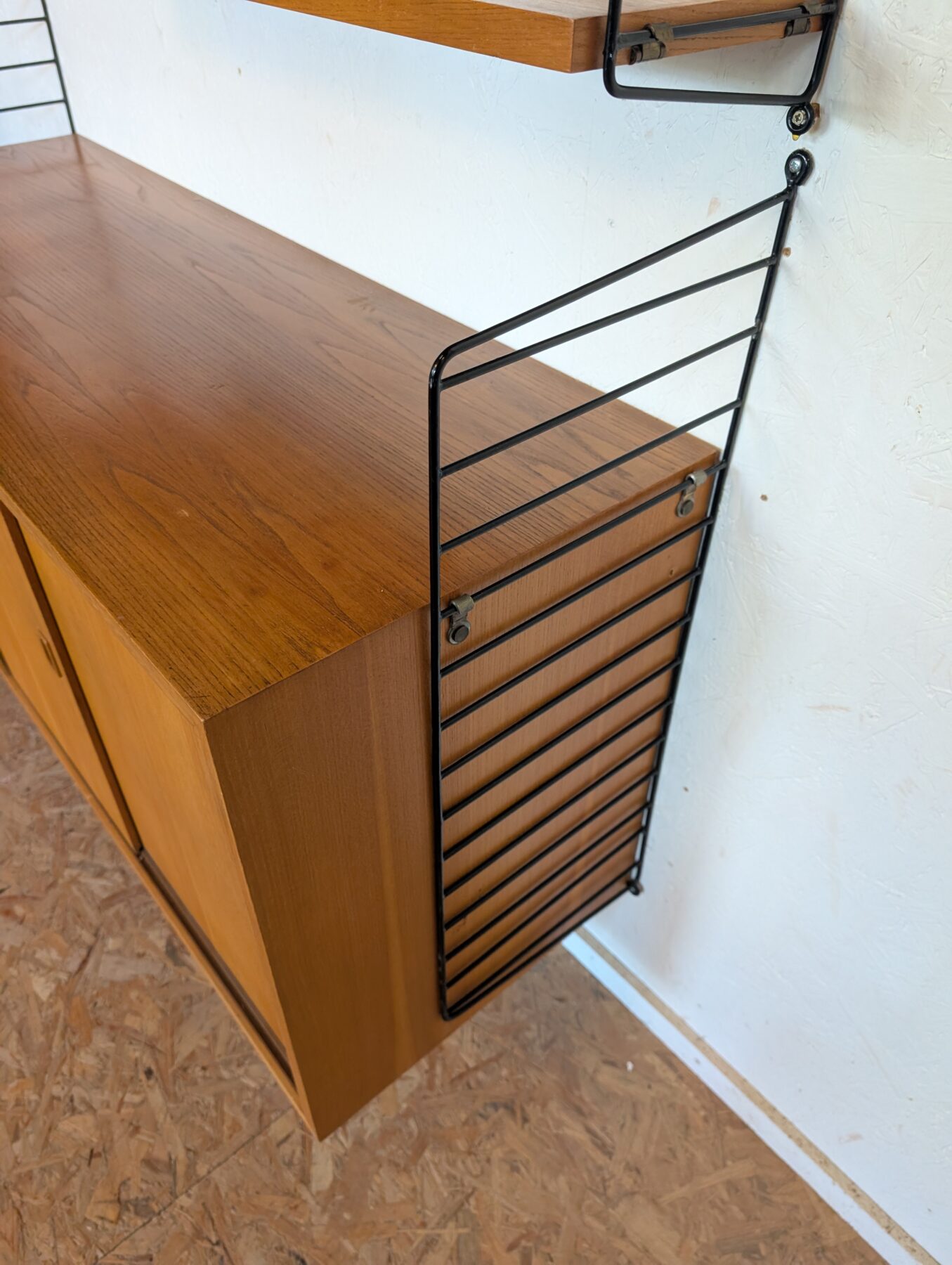 Ensemble mural original STRING par Nisse Strinning années 60, Suède. – Image 12