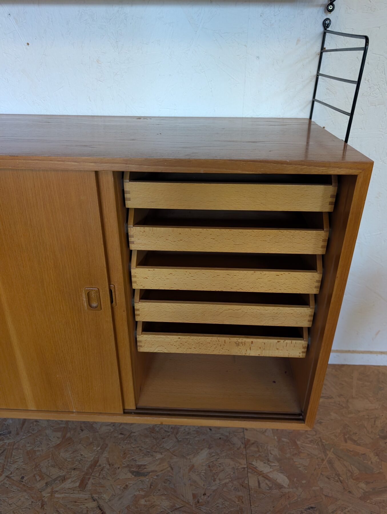 Ensemble mural original STRING par Nisse Strinning années 60, Suède. – Image 17