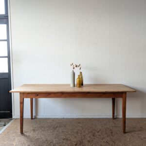 Table de ferme ancienne 8 personnes en sapin