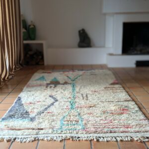 Tapis N°5 berbère Boujad écru