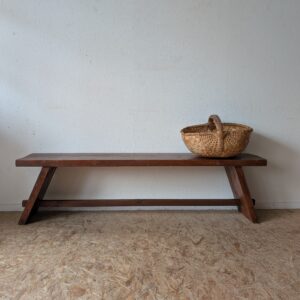 Banc ancien pin massif