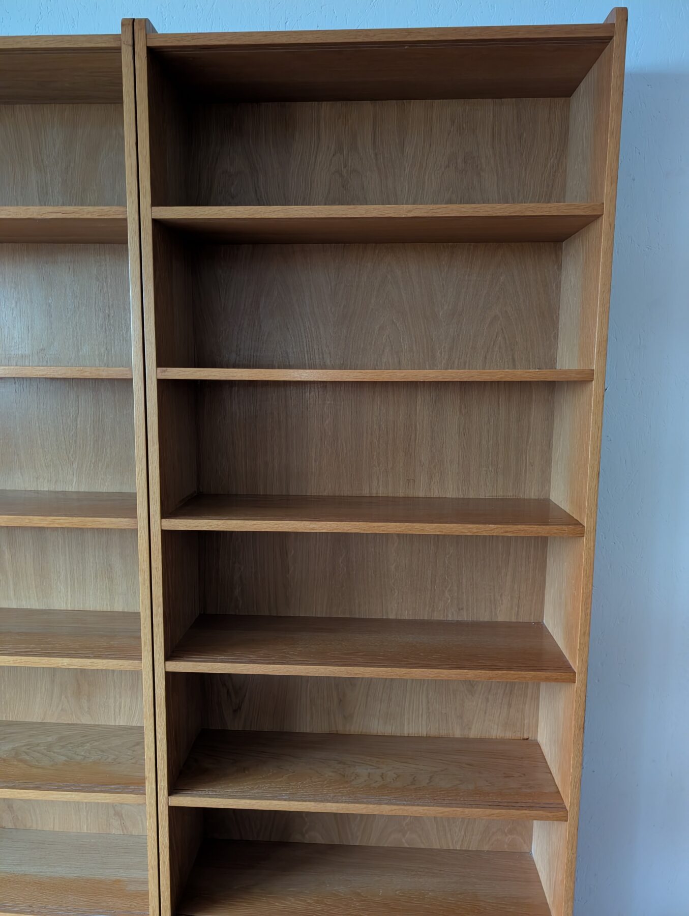 Grande bibliothèque chêne vintage – Image 8