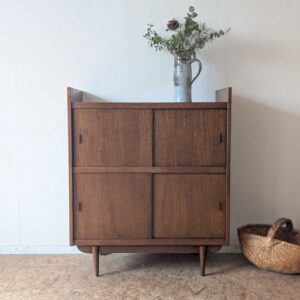 Buffet chêne foncé vintage