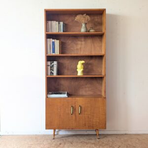 Bibliothèque chêne vintage