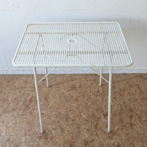 Petite table pliante vintage esprit Matégot