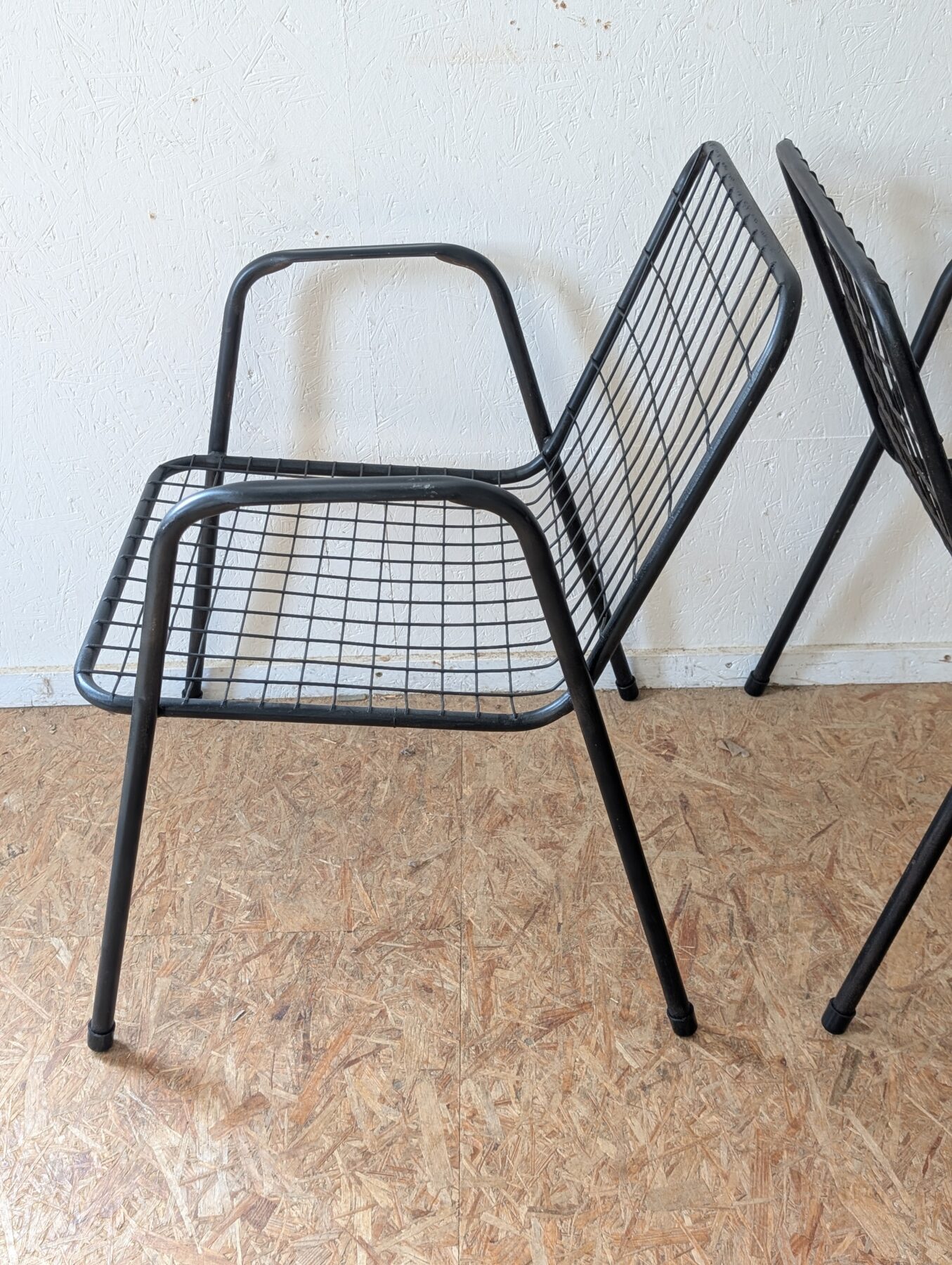 Suite de 4 chaises vintage Emu (Italie) – Image 7