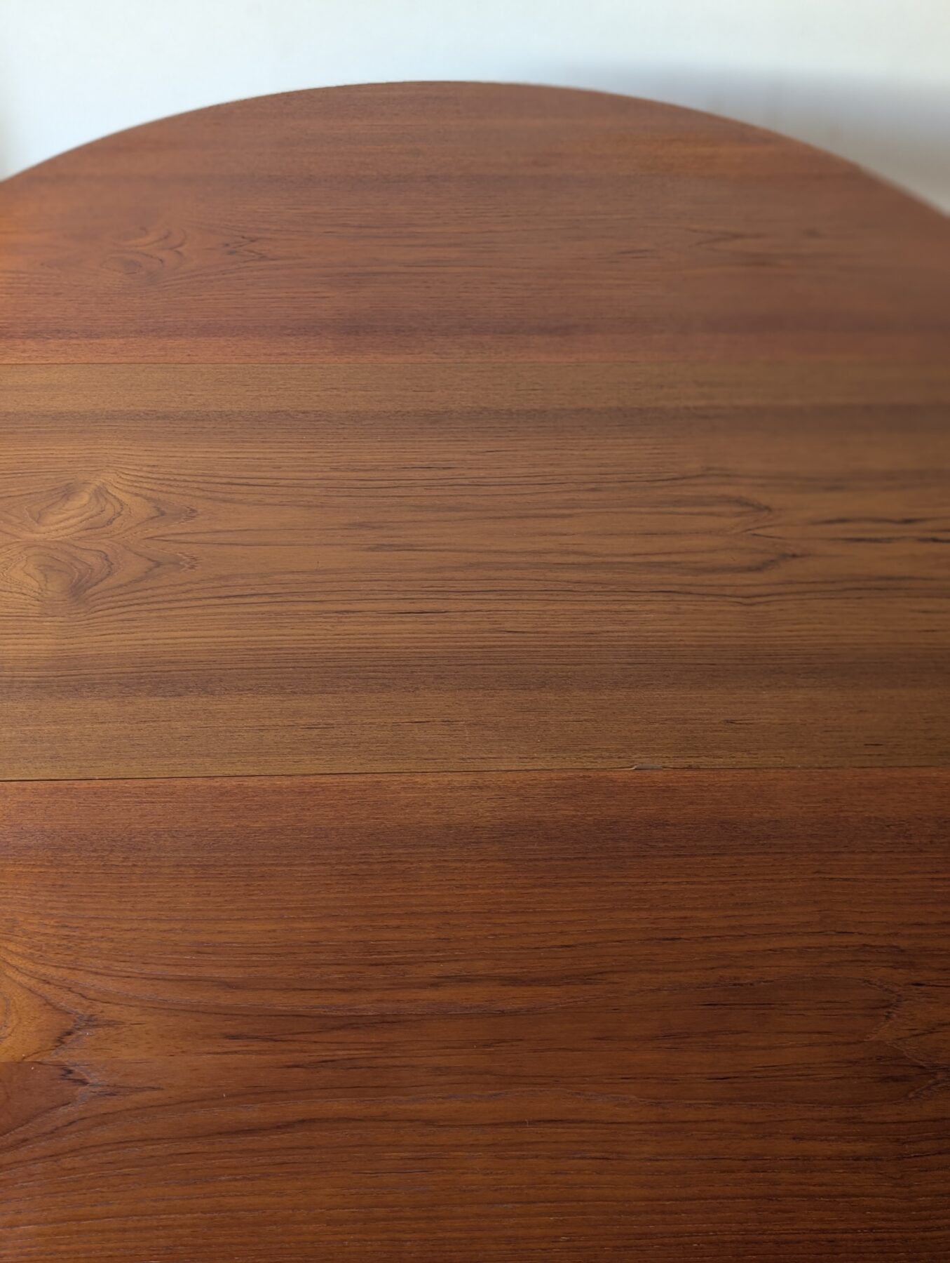 Table ronde danoise Gudme Møbelfabrik extensible avec 2 rallonges, années 60 – Image 9