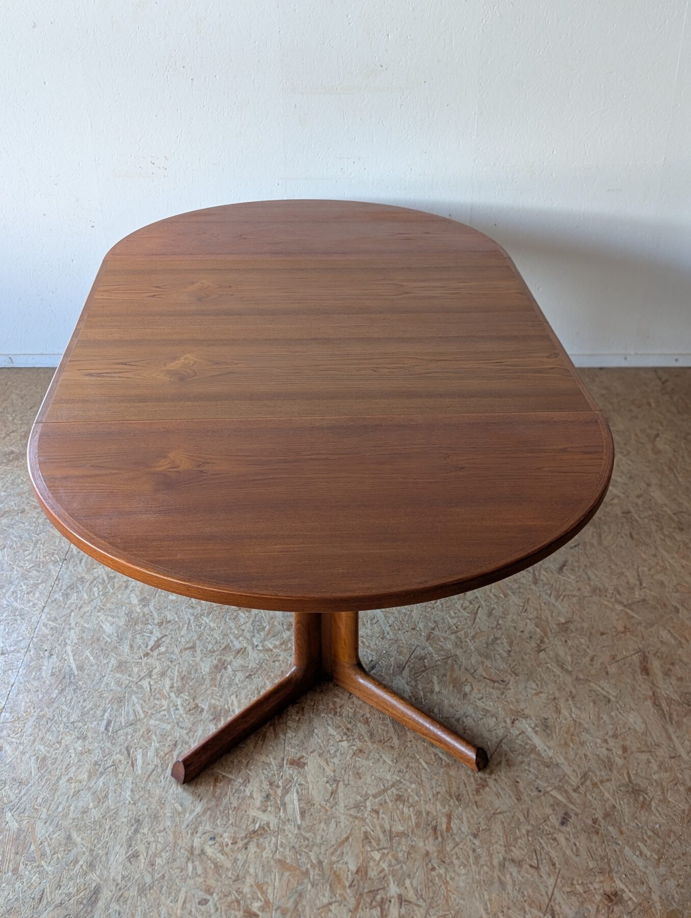 Table ronde danoise Gudme Møbelfabrik extensible avec 2 rallonges, années 60 – Image 13